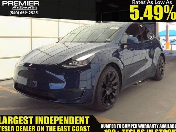 TESLA MODEL Y 2022 7SAYGDEEXNF329794 image